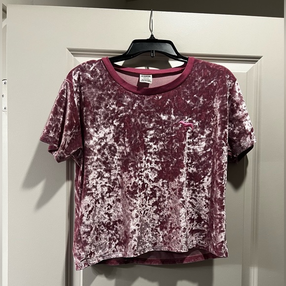 Velvet PINK shirt - Picture 1 of 3
